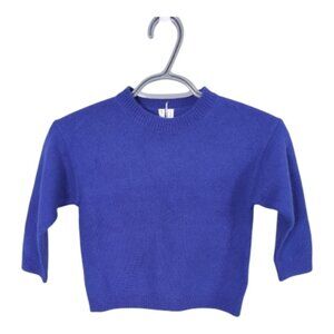 NWT Arket Wool-Blend Jumper Periwinkle Toddler Size 2-4 Years